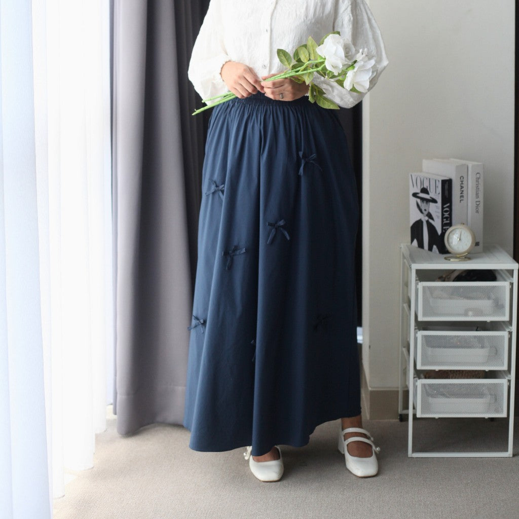 Image of Eclemix Yuzu Skirt | Rok Wanita A Line Polos Pita Coquette | Rok Pita